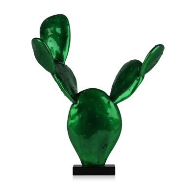 ADM - Gran escultura de resina 'Cactus' - Color verde - 61 x 50 x 20 cm