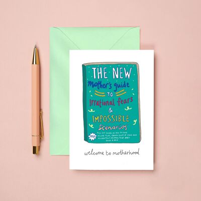 Bienvenue à la maternité | Nouveau bébé Carte de vœux