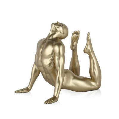 ADM - 'Ambition' resin sculpture - Gold color - 24 x 19 x 25 cm