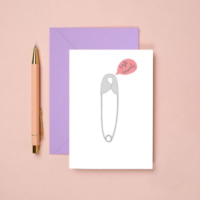 Funny Safe Travels Greeting Card | Bon Voyage Greeting Card