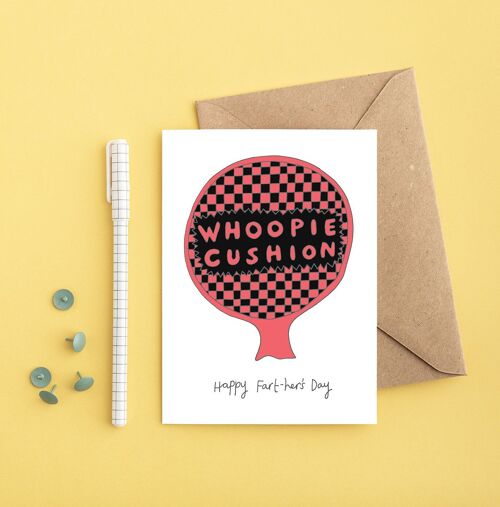 Fart-er's Day | Funny Father's Day Card | Whoopee Cushion