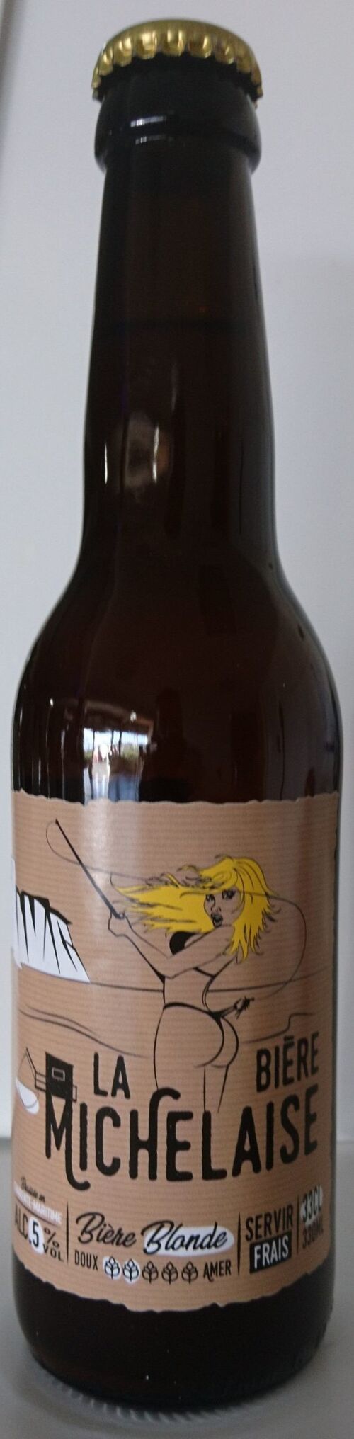 La Bière Michelaise Blonde 33cl