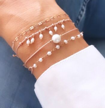 Bracelet collier de perles 3