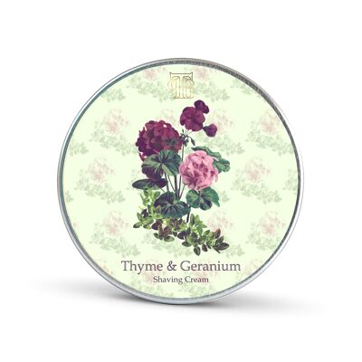 The Personal Barber Thymian & Geranium Rasiercreme