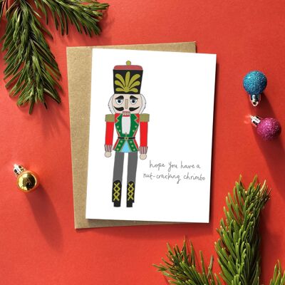 Nutcracker Christmas Greeting Card | Nutcracker Ballet Theme