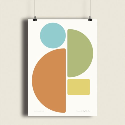 Poster – Een sprekende som - 30 x 40 cm