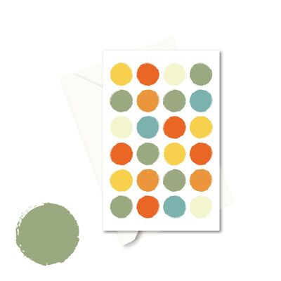 Greeting card - Dot Cool