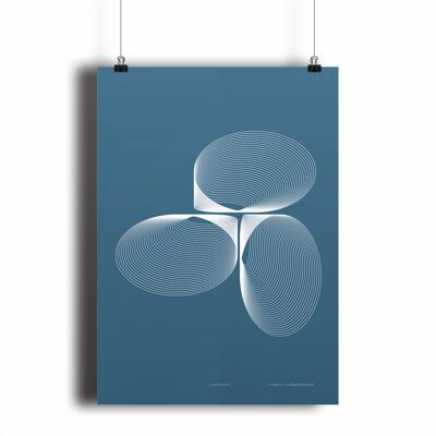 Poster – Light-blue