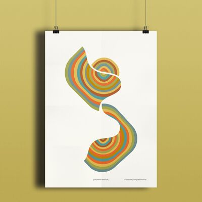 Poster - Organic origin - 30 x 40 cm