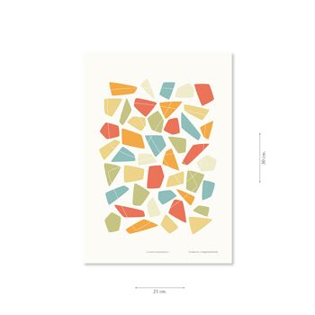 Affiche – Pierres douces d'été - 21 x 30 cm 5