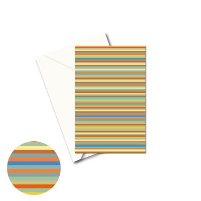 Greeting Card - Happy Lines