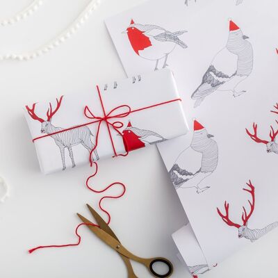 Classical Christmas Gift Wrap | Christmas Wrapping Paper