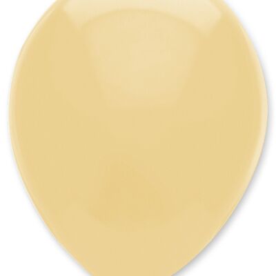 Ivory Plain Solid Colour Latex Balloons