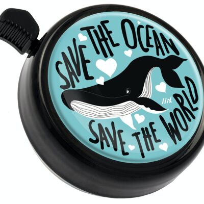 Timbre Liix Big Color Save the Ocean Negro