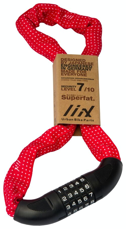 Liix Big Lock Polka Dots Red