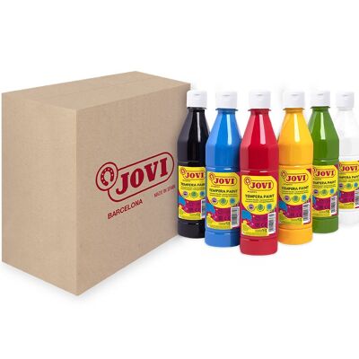 JOVI Gouache liquid - assorted bottles 500ml - colors A