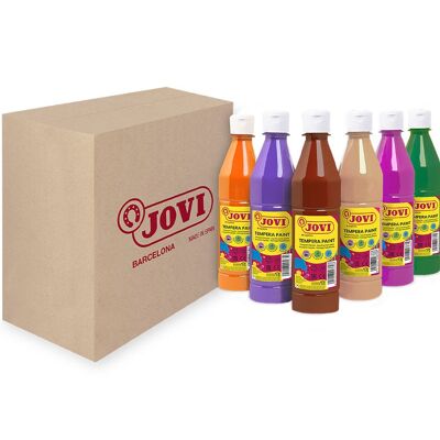 JOVI Liquid gouache - assorted 500ml bottles - colors B