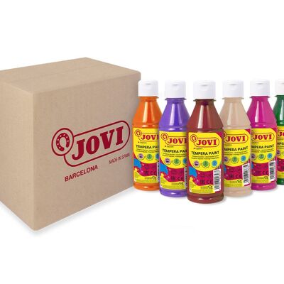 JOVI Liquid gouache - assorted 250ml bottles - colors B