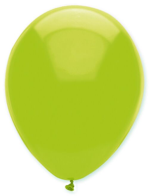 Lime Green Plain Solid Colour Latex Balloons