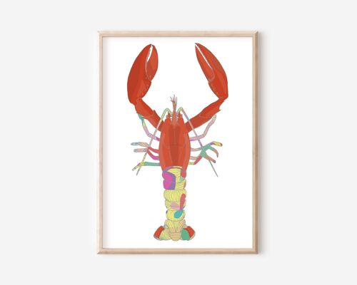 Larry Print | Kitchen Wall Art | Wall Decor (A5)