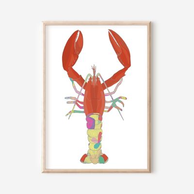 Larry Print | Kitchen Wall Art | Wall Decor (A5)