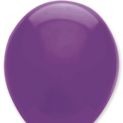 Violette einfarbige Latexballons