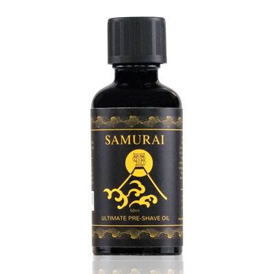 El aceite para antes del afeitado The Personal Barber Samurai Ultimate