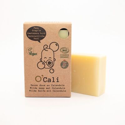 Organic calendula soap O'Cali, for sensitive skin