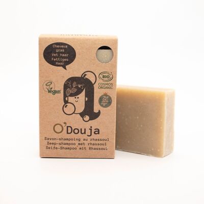 Shampoo biologico al rhassoul O'Douja, per capelli grassi