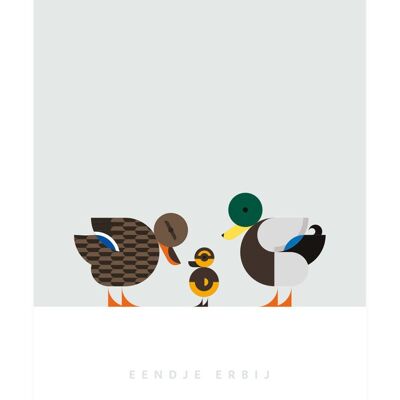 Poster 50x70 – Ente hinzufügen