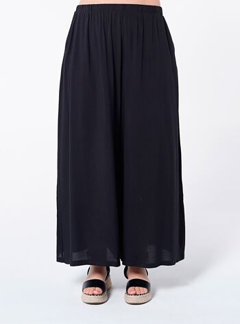 Jupe-culotte courte - Noir 1