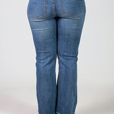 Jeans a zampa - Indaco