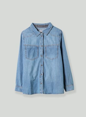 Chemise en jean - Indigo 4