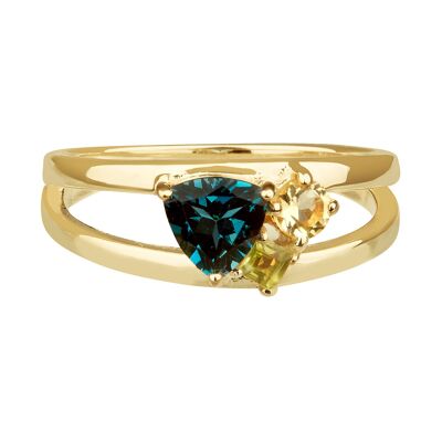 Lucid - ring topaz gold