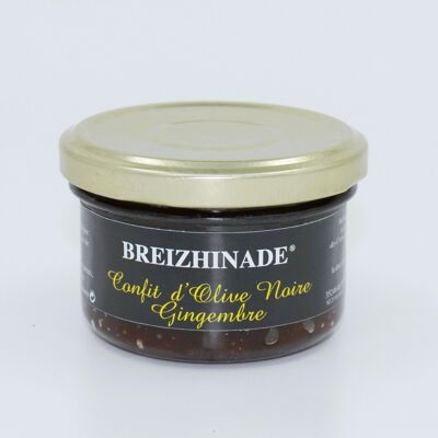 SPALMABILE Confit di olive nere allo zenzero