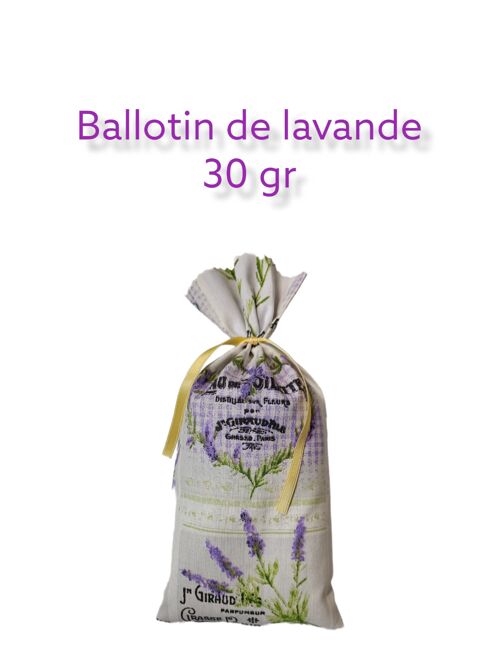 Ballotin de lavande 30 gr