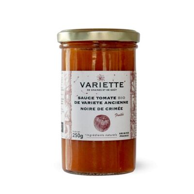 Sauce tomate de variété ancienne NOIRE DE CRIMEE - BIO