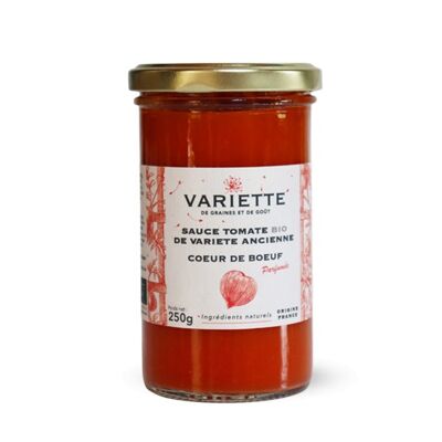 Salsa di pomodoro antica varietà CUORE DI MANZO ROSSO - BIOLOGICO