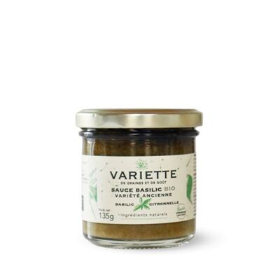 Sugo al Pesto di Basilico - Basilico Citronella - BIOLOGICO