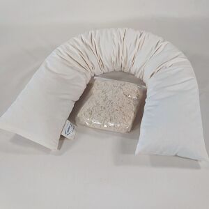 150 x 35 cm oreiller de sommeil en boules de laine, sergé organique, article 0154111