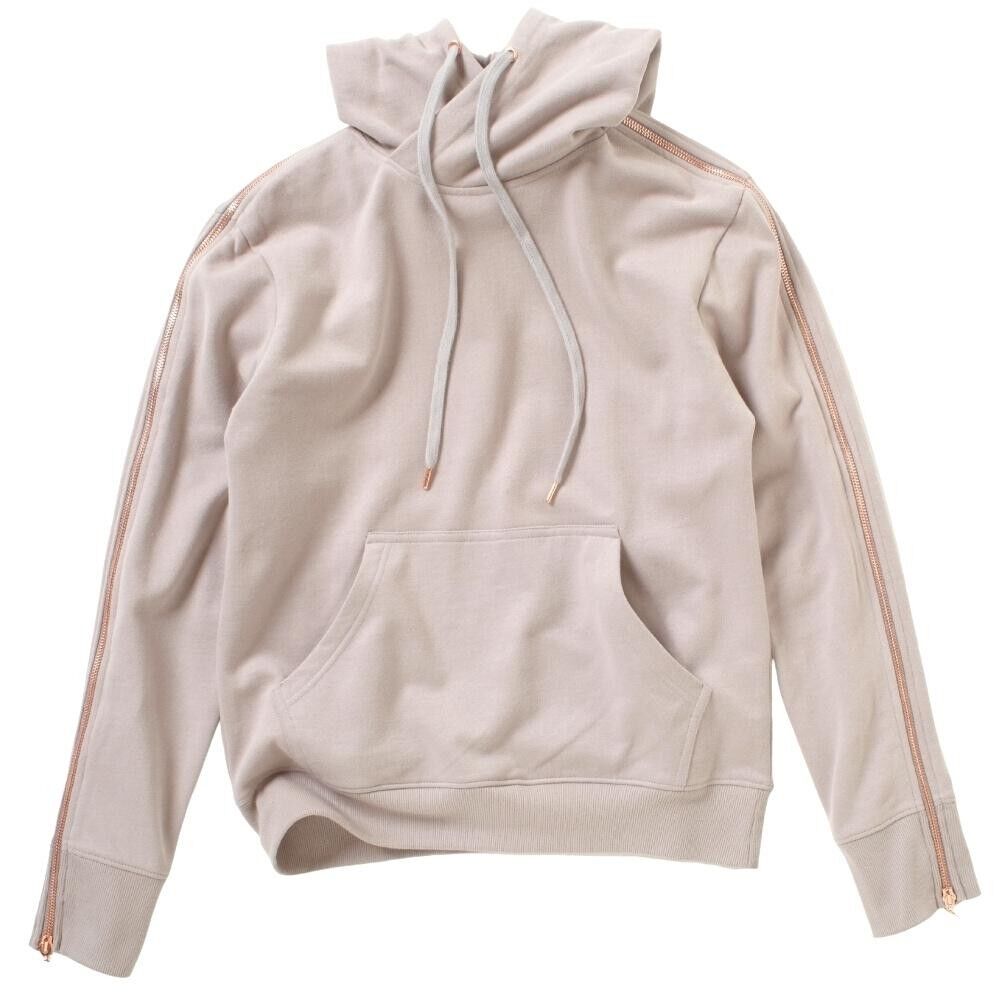 Falka Zip Sleeve Hoody - Clay