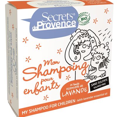 Secrets de provence bio shampoing solide enfants