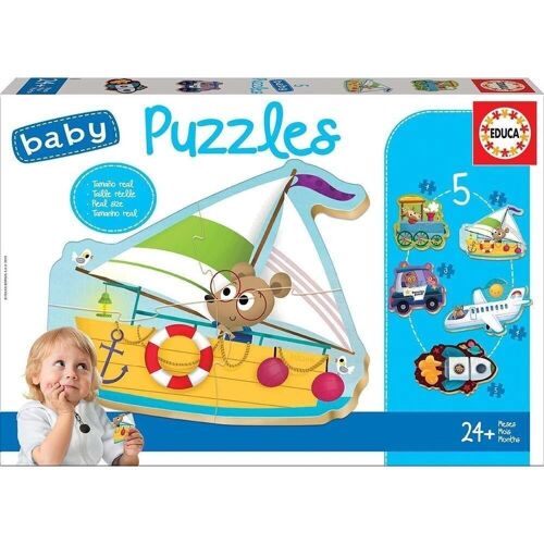 Baby Puzzle Vehículos 1