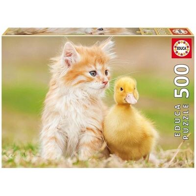 Puzzle Educa 500 piezas Amigos adorables