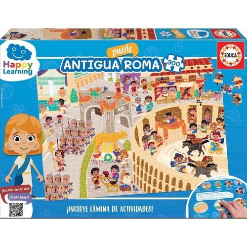 Puzzle actividades Antigua Roma 300piezas