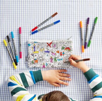Color In Fairytale Trousse à crayons Cadeau durable pour enfants 1