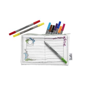Color In Fairytale Trousse à crayons Cadeau durable pour enfants 4