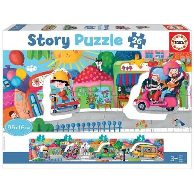 Puzzle Story Ciudad 26 piezas