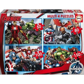 Casse-tête multiple Avengers 50-80-100-150 1