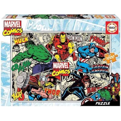 Puzzle Educa 1000 piezas Marvel Comics